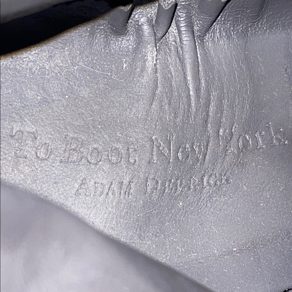 To Boot New York Boots ADAM DERRICK Side zipper closure - Picture 14 of 16